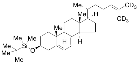 3-O-tert-Butyldimethylsilyl 7-Dehydro Desmosterol-d6 - image 1