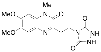 4-[2-(3,4-Dihydro-6,7-dimethoxy-4-methyl-3-oxo-2-quinoxalinyl)ethyl]-1,2,4-triazolindine-3,5-dione - image 1