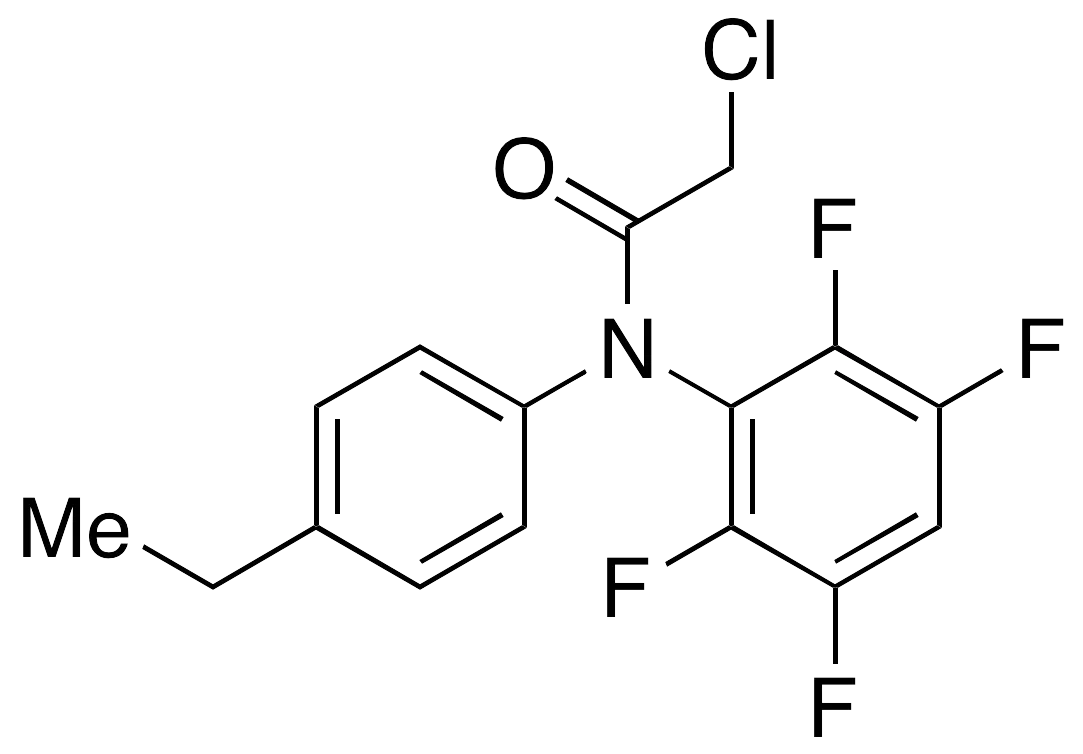 2-Chloro-N-(4-ethylphenyl)-N-(2,3,5,6-tetrafluorophenyl)acetamide - image 1