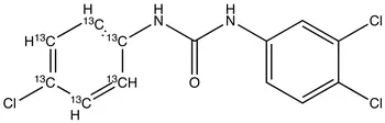 3,4,4'-Trichlorocarbanilide-13C6 (Triclocarban-13C6) - image 1