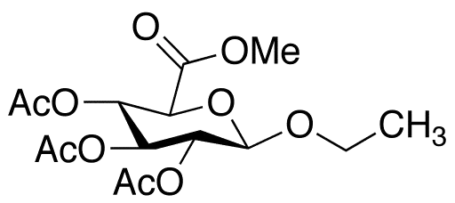 Ethyl 2,3,4-Tri-O-acetyl-Beta-D-glucuronide, Methyl Ester - image 1