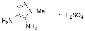 1-Methyl-1H-pyrazole-4,5-diamine Sulfate - image 1