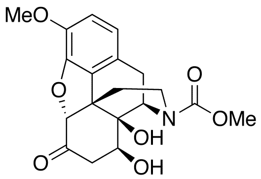 N-Des(cyclopropylmethyl)-N-methoxycarbonyl-3-O-methyl 8Beta-Hydroxy Naltrexone - image 1