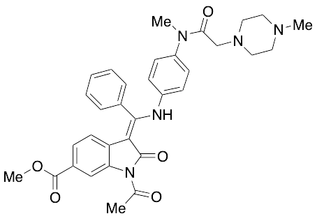 Nintedanib N-Acetyl Impurity - image 1