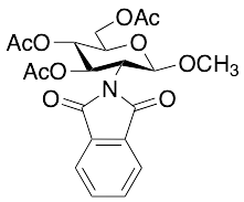 Methyl 2-Deoxy-2-N-phthalimido-3,4,6-tri-O-acetyl-Beta-D-glucopyranoside - image 1