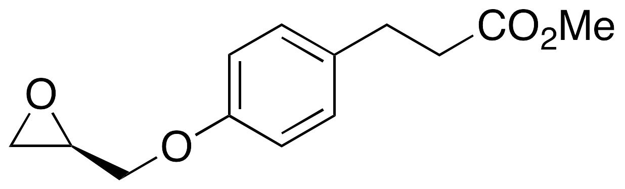 4-[(2R)-Oxiranylmethoxy]benzenepropanoic Acid Methyl Ester - image 1