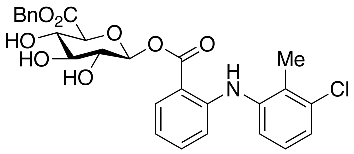 Tolfenamic Acid Acyl-Beta-D-Glucuronide Benzyl Ester - image 1