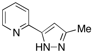 3-Methyl-5-(2-pyridyl)pyrazole - image 1