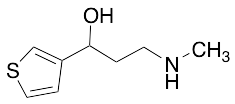 3-(Methylamino)-1-(thiophen-3-yl)propane-1-ol - image 1