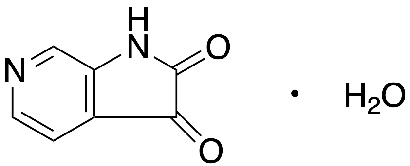 1H-Pyrrolo[2,3-c]pyridine-2,3-dione Monohydrate - image 1