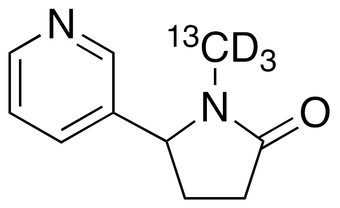 rac-Cotinine-13C,d3 - image 1