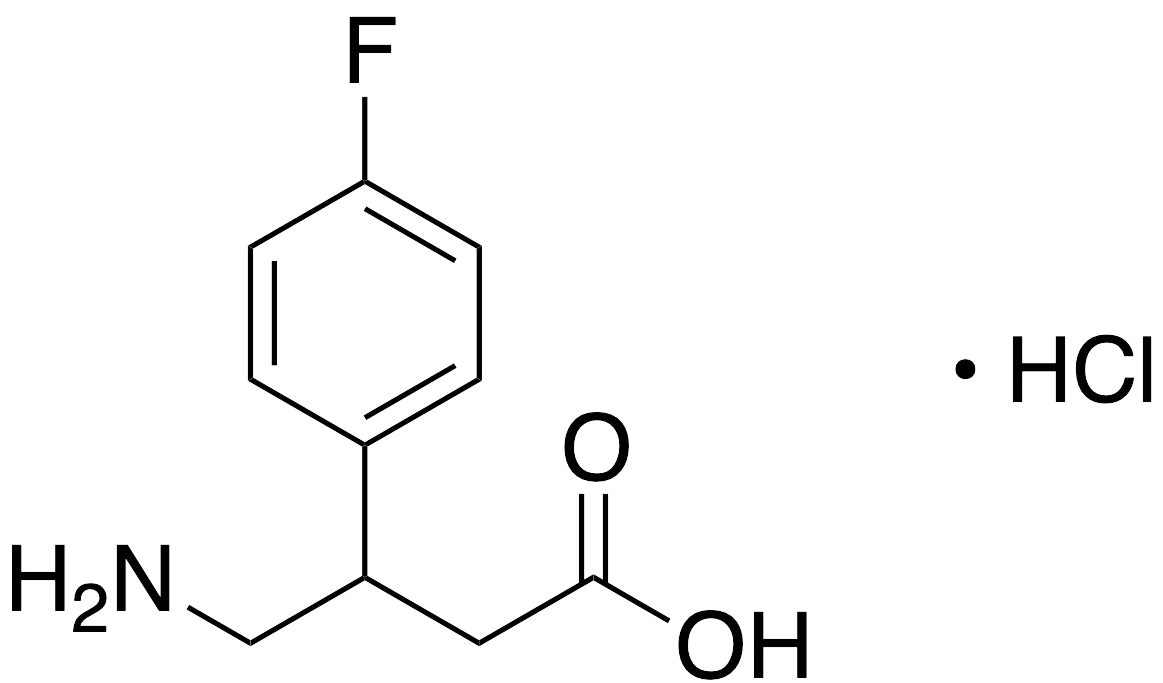 4-Amino-3-(4-fluorophenyl)butanoic Acid Hydrochloride - image 1