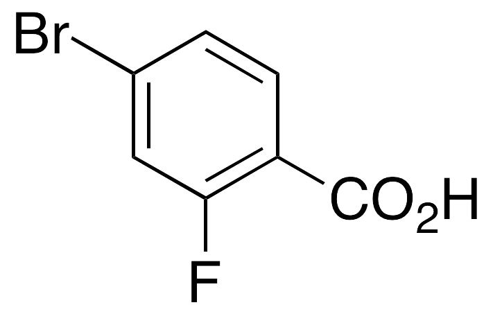 4-Bromo-2-fluorobenzoic Acid - image 1