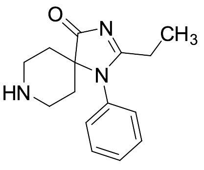 2-Ethyl-1-phenyl-1,3,8-triazaspiro[4.5]dec-2-en-4-one - image 1