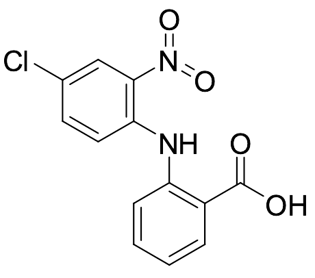 2-[(4-Chloro-2-nitrophenyl)amino]benzoic Acid - image 1