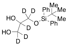 3-[[(1,1-Dimethylethyl)diphenylsilyl]oxy]-1,2-propanediol-d5 - image 1