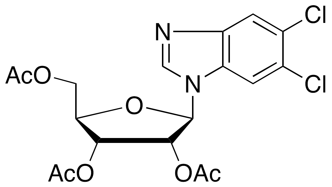 5,6-Dichloropurine-1-(2,3,5-tri-O-acetyl-Beta-D-ribofuanosyl)-1H-benzimidazole - image 1