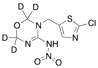 N-Desmethylthiamethoxam-D4 - image 1