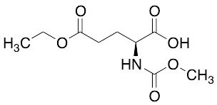 N-(Methoxycarbonyl)-L-glutamic Acid 5-Ethyl Ester - image 1