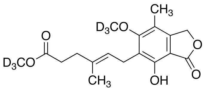 Methyl Mycophenolate-d6 (EP Impurity E) - image 1