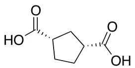rel-(1R,3S)-cyclopentane-1,3-dicarboxylic Acid - image 1