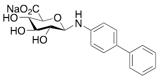 4-Aminobiphenyl beta-D-Glucuronide Sodium Salt (>85%) - image 1