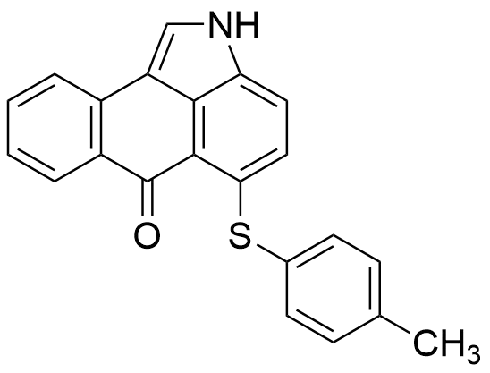 5-[(4-Methylphenyl)thio]naphth[1,2,3-cd]indol-6(2H)-one - image 1