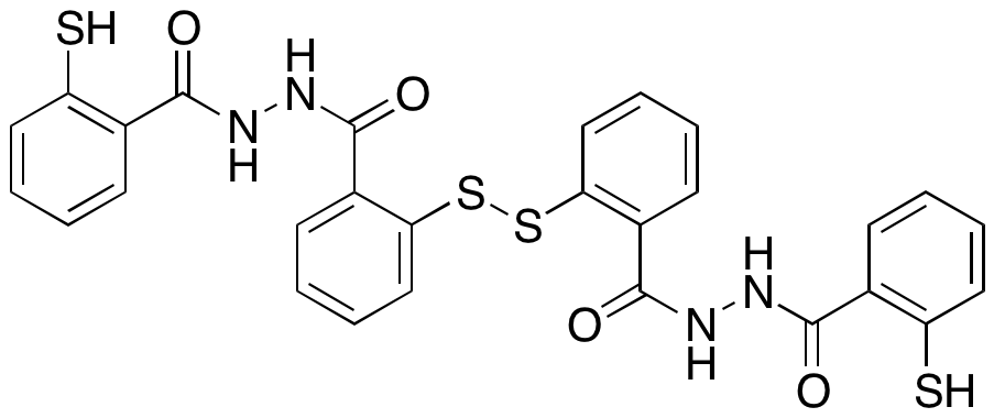 Bis[2-(2-mercaptobenzoyl)hydrazide] 2,2'-Dithiobis-benzoic Acid - image 1