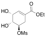 (3R,4R,5R)-3,4-Dihydroxy-5-[(methylsulfonyl)oxy]-1-cyclohexene-1-carboxylic Acid Ethyl Ester (>85%) - image 1