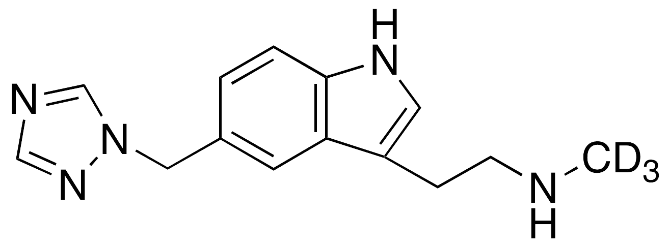 N10-Monodesmethyl Rizatriptan-d3 - image 1