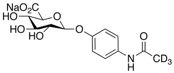 4-Acetamidophenyl beta-D-Glucuronide-d3 Sodium Salt - image 1