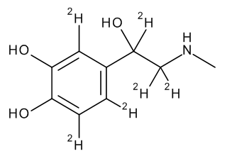 (±)-Epinephrine-2,5,6,Alpha,Beta,Beta-d6 - image 1