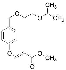 (E)-Methyl 3-(4-((2-isopropoxyethoxy)methyl)phenoxy)acrylate - image 1