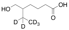 5-Ethyl-6-hydroxyhexanoic Acid-d5 - image 1