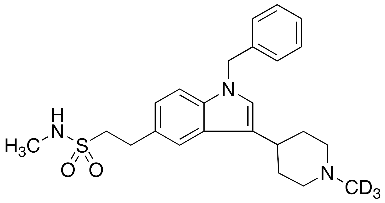 N-Benzyloxy Naratriptan-d3 - image 1