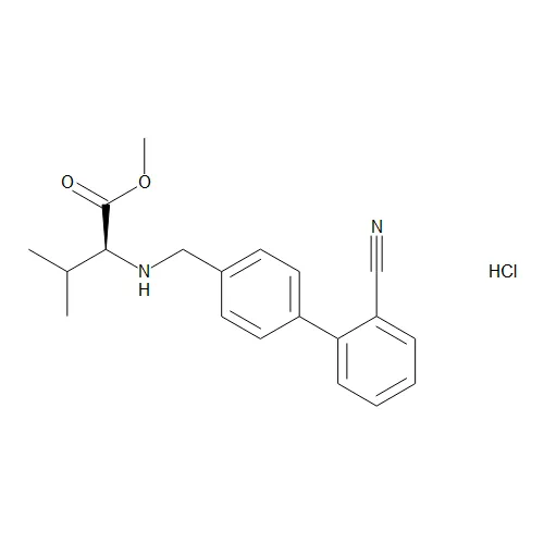 N-[(2'-Cyano[1,1'-biphenyl]-4-yl)methyl]-L-valine Methyl Ester Hydrochloride - image 1