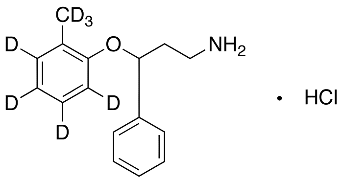 Desmethyl Atomoxetine-d7 Hydrochloride Salt - image 1