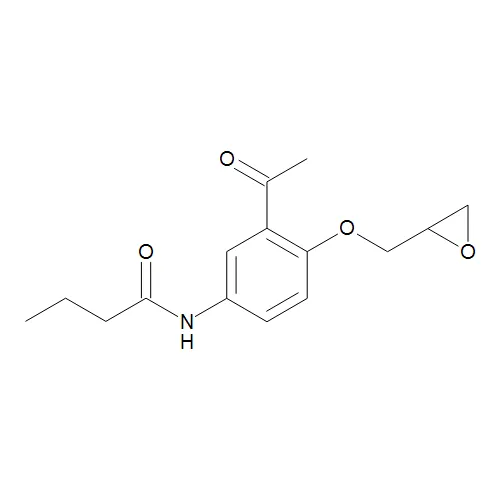 3’-Acetyl-4’-(2,3-epoxypropoxy)butyranilide - image 1