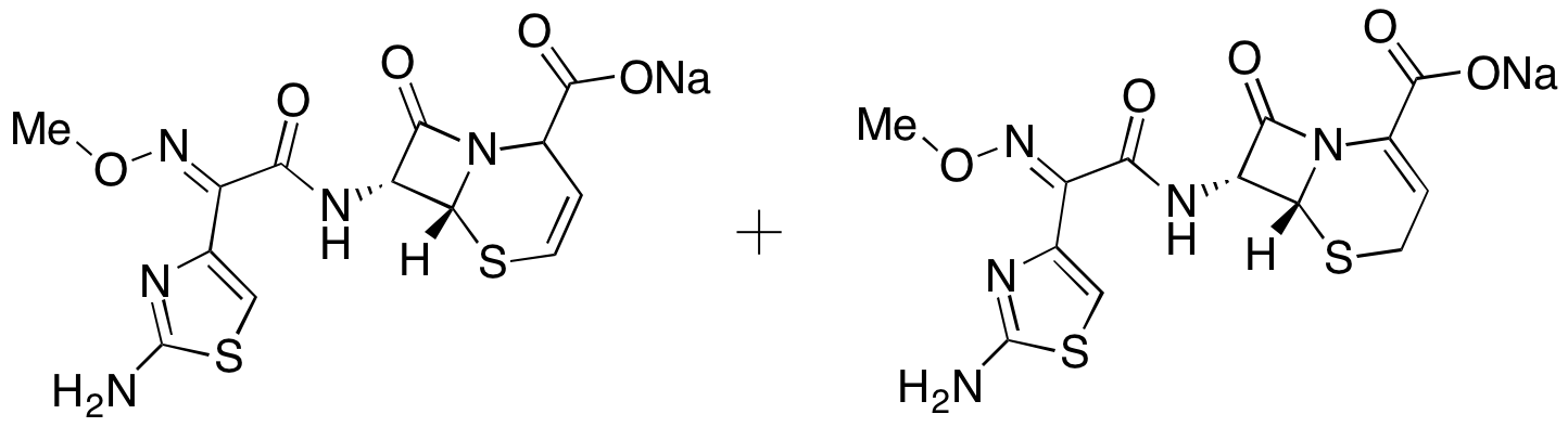 (E)-Ceftizoxime Sodium Salt (Mixture of delta2/delta3 isomers) - image 1