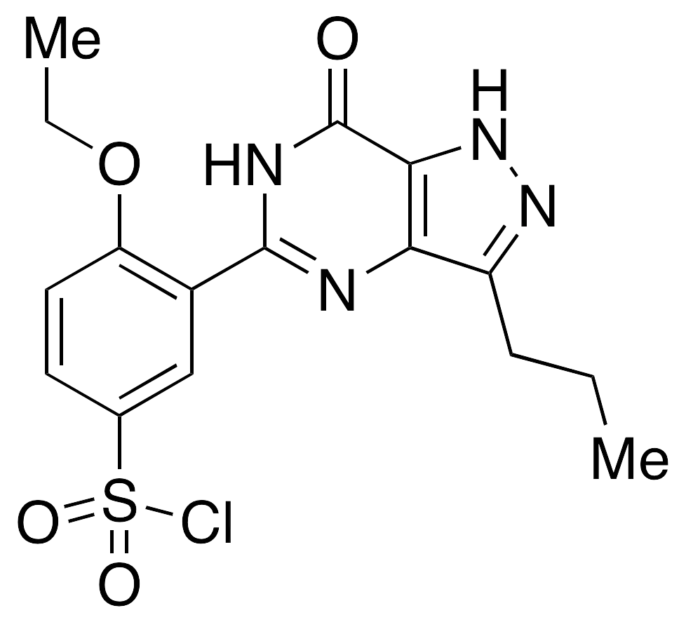 5-(5-Chlorosulfonyl-2-ethoxyphenyl)-3-propyl-1,6-dihydro-7H-pyrazolo[4,3-d]pyrimidin-7-one - image 1