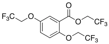 2,2,2-Trifluoroethyl 2,5-Bis(2,2,2-trifluoroethoxy)benzoate - image 1