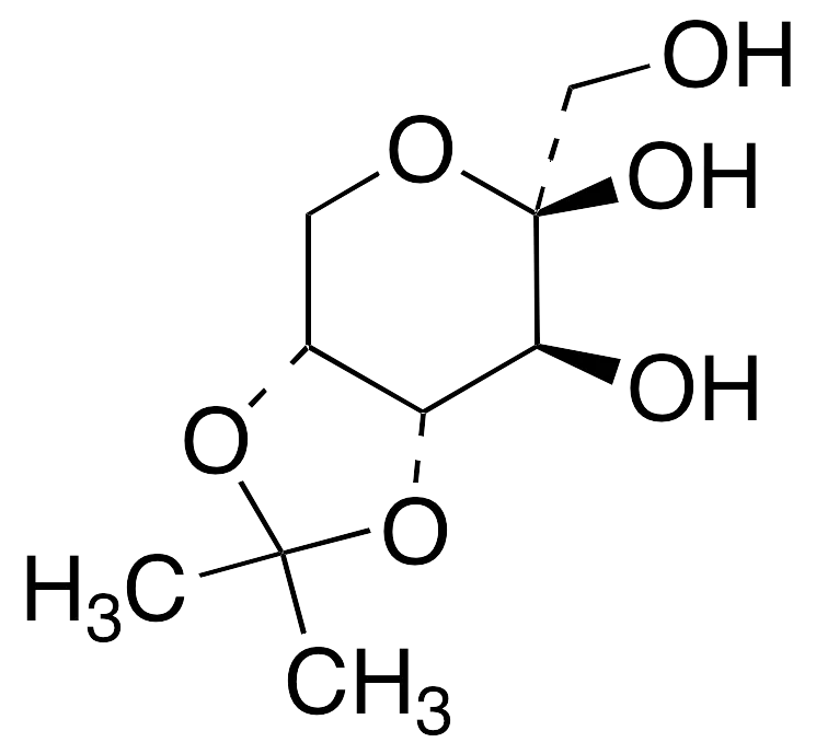 4,5-O-(1-Methylethylidene)-beta-D-fructopyranose - image 1