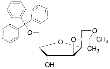 2,5-Anhydro-1,3-O-isopropylidene-6-O-trityl-D-glucitol - image 1