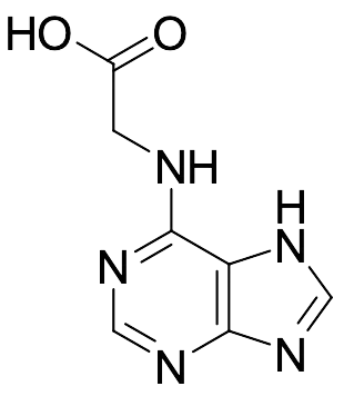 (9H-Purin-6-ylamino)acetic Acid (may contain up to 20% of inorganics) - image 1
