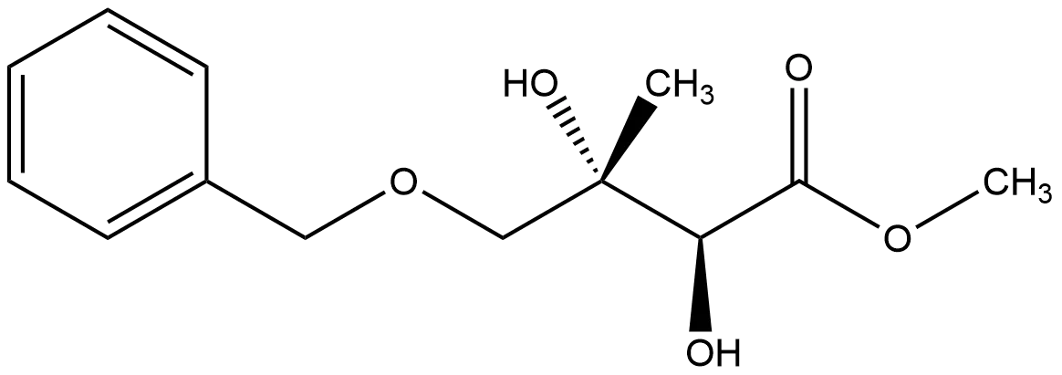 (2S,3S)-2,3-Dihydroxy-3-methyl-4-(phenylmethoxy)butanoic Acid Methyl Ester - image 1