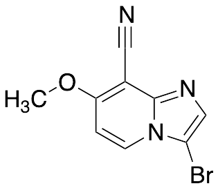 3-Bromo-7-methoxyimidazo[1,2-a]pyridine-8-carbonitrile - image 1