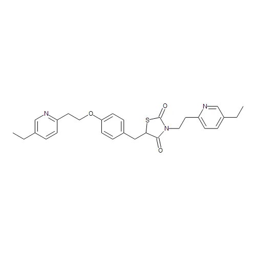 N-[Ethyl-(2-pyridyl-5-ethyl) Pioglitazone(Pioglitazone Impurity) - image 1