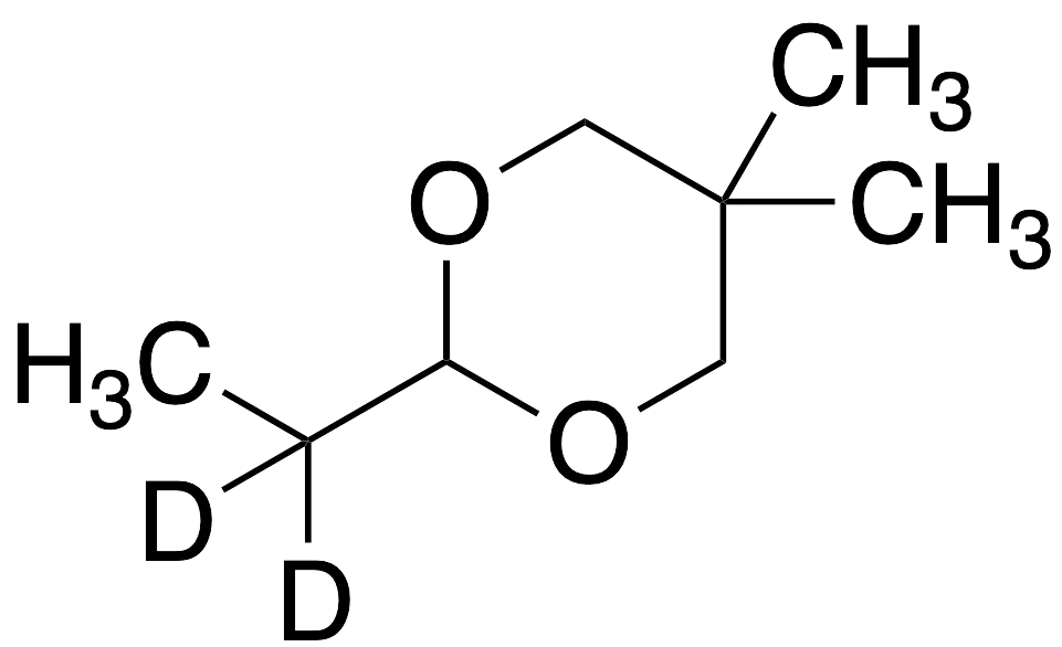 2-Ethyl-5,5-dimethyl-1,3-dioxane-d2 - image 1