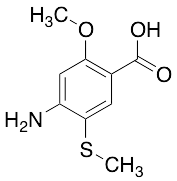 4-Amino-2-methoxy-5-(methylthio)benzoic Acid - image 1