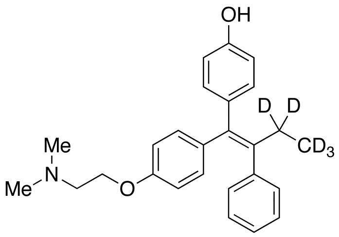 (Z)-4-Hydroxy Tamoxifen-d5 - image 1
